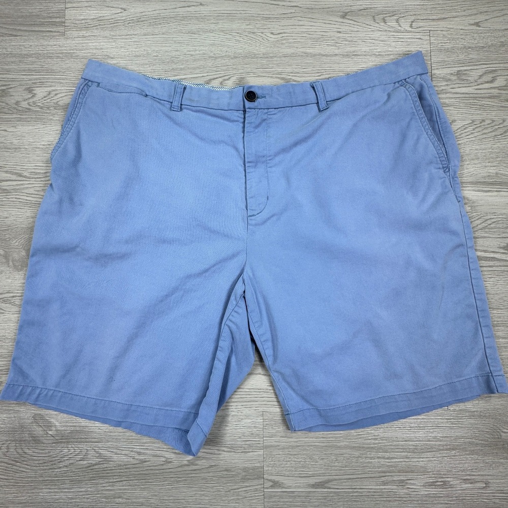 Tommy Bahama Men's Shorts Boracay Flat Front Blue Size 44 Coolmax Tencel Resort